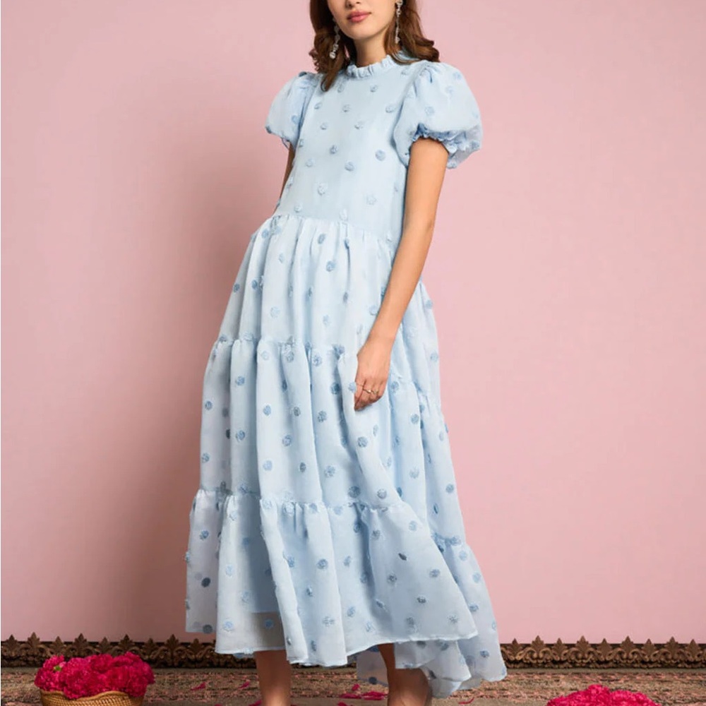 Sister Jane ilote tiered midi dress NWT